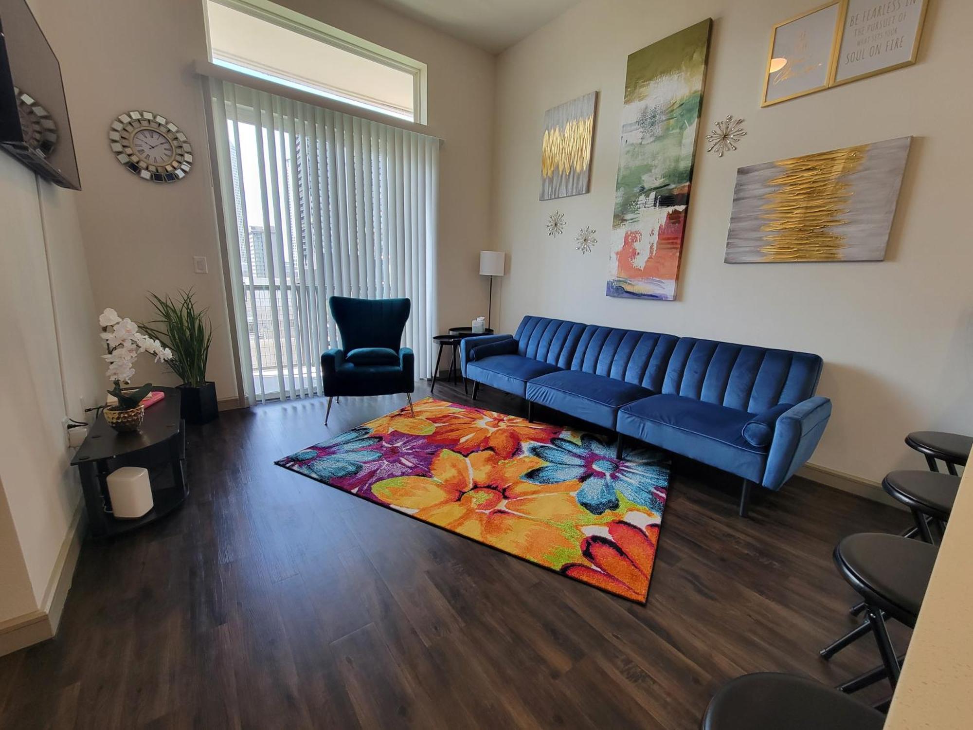 Sodo Gem: Rooftop Skyline Pool Parking Wi-fi Appartement Houston